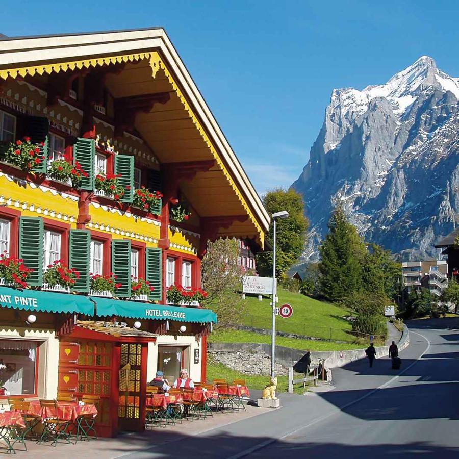 Hotel Bellevue Pinte Grindelwald Exteriör bild